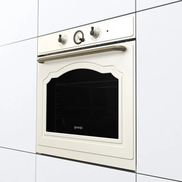 Built-in oven Gorenje BOS67371CLI, 77, A, Water cleaning, Mechanical