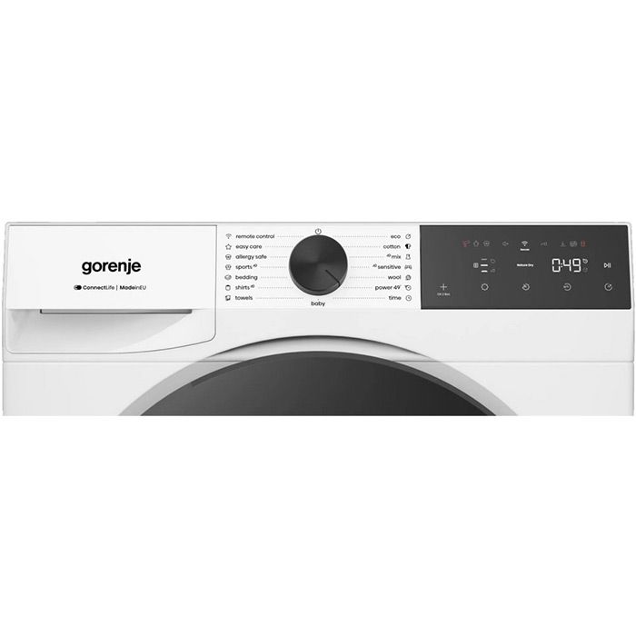 Dryer GORENJE DG49CP, 9 kg, Heat pump, Wi-Fi