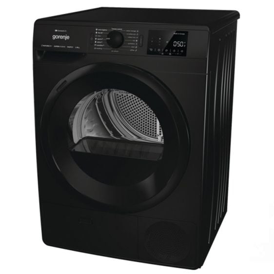 Dryer GORENJE DPNE82GNLWIFI/B, 8 kg, Heat pump, Wi-Fi, Black
