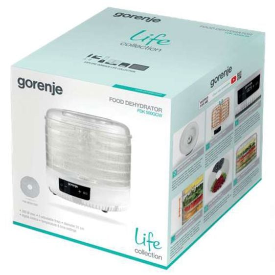 Device for drying fruits, vegetables and spices GORENJE FDK500GCW