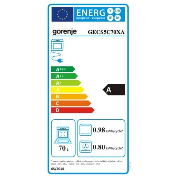 Cooker GORENJE GECS5C70XA