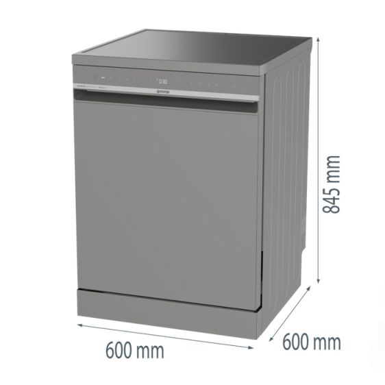 Dishwasher GORENJE GS673A97X, 16 sets, TotalDry, Wi-Fi