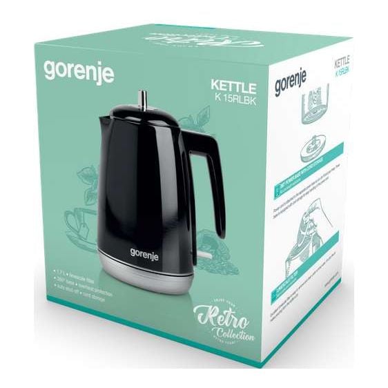 Electric kettle GORENJE K15RLBK