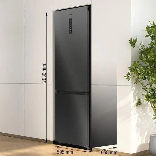 Fridge-freezer GORENJE NRB620C61BX4WFE, 413 l, Total NoFrost, 203 cm