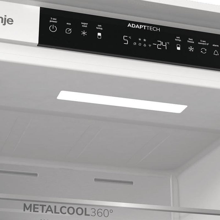 Built-in refrigerator GORENJE NRKI519E82WF, 284 l, NoFrost, 193.2 cm