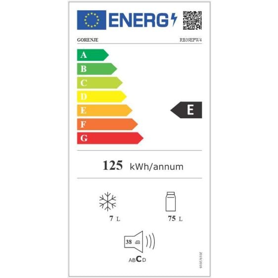 Refrigerator GORENJE RB39EPW4