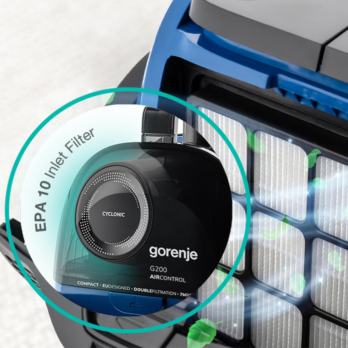 Vacuum cleaner GORENJE VCE01G2ACBL