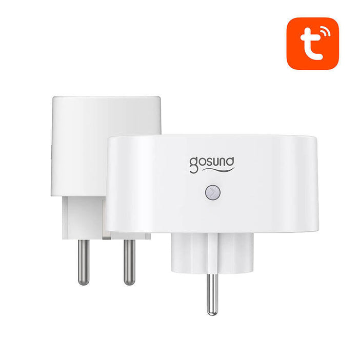 Gosund SP211 dual WiFi smart socket 2 pieces 3500W (two-pack) Tuya - Power plugs<<<Smart Plug<<<Actuators<<<Smart