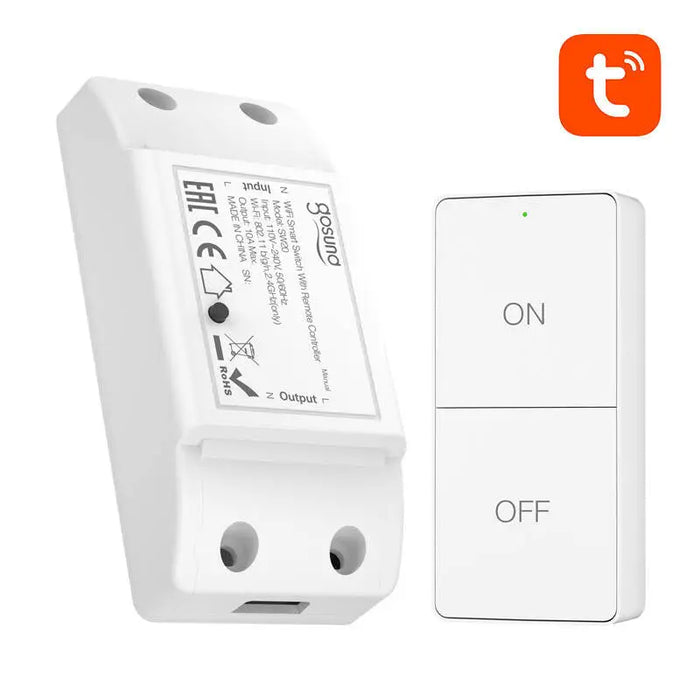 Gosund SW20 10A WiFi Smart Switch + Remote Control Tuya - Smart controllers<<<Control devices<<<Smart Home<<<InnproXML