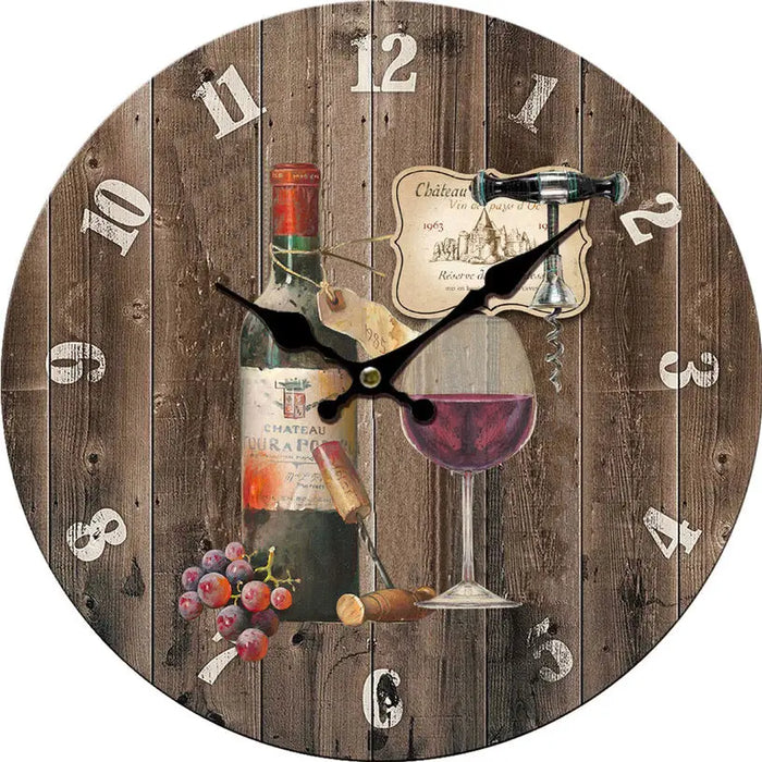 GOURMET WALL CLOCK F34 CM. MIX - Часовници<<<Декорации<<<Мебели и интериор<<<Praktiker
