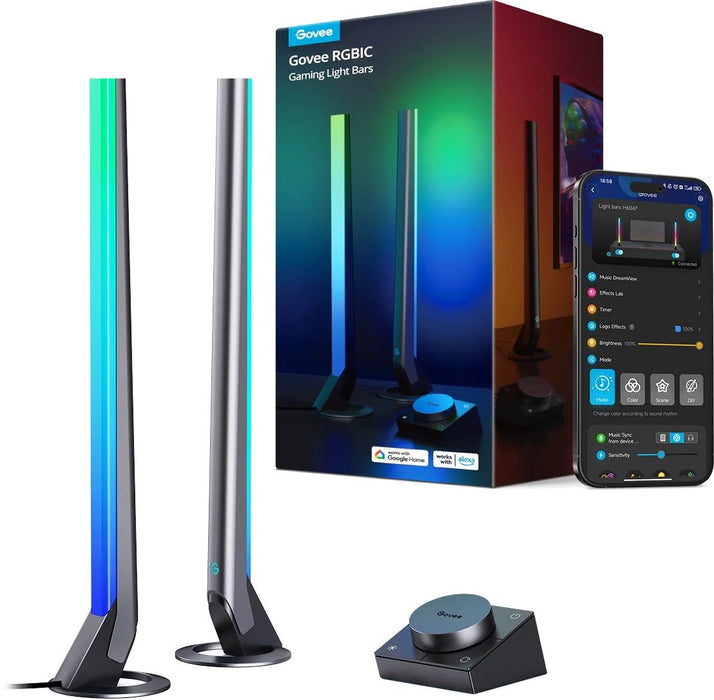 GOVEE H6047 SMART LED LIGHTS RGBIC, WI-FI, ALEXA, GOOGLE ASSISTANT