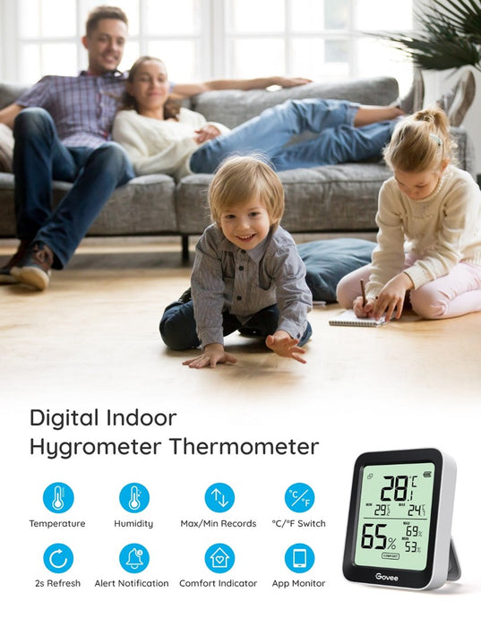 Govee H5075 | Thermometer & Hygrometer | Bluetooth, Display