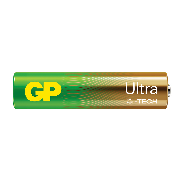 Alkaline battery GP ULTRA LR03, AAA, 2 pcs. in packaging / shrink, 1.5V, 24AU