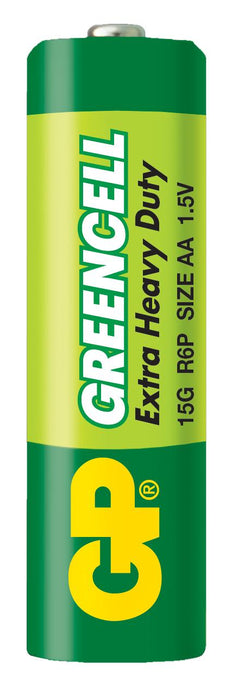 Zinc carbon battery GP R6 GREENCELL 15G-U4 /4 pcs. in packaging/blister 1.5V