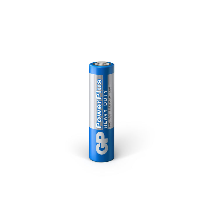 Zinc carbon battery GP POWERPLUS R03 AAA 4 pcs. shrink 1.5V