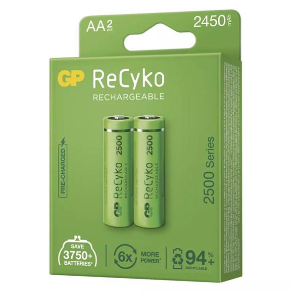 Accumulator Battery GP R6 AA 2450mAh NiMH 2 pcs. 250AAHC-EB2 GP