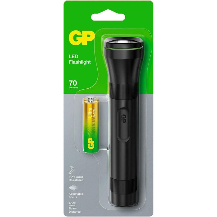 Flashlight GP BATTERIES C107B LED 70 lumens 2*AA battery