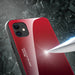 Gradient Glass Durable Cover with Tempered Glass Back iPhone 12 mini pink - Cell phone cases and covers<<<HurtelXML