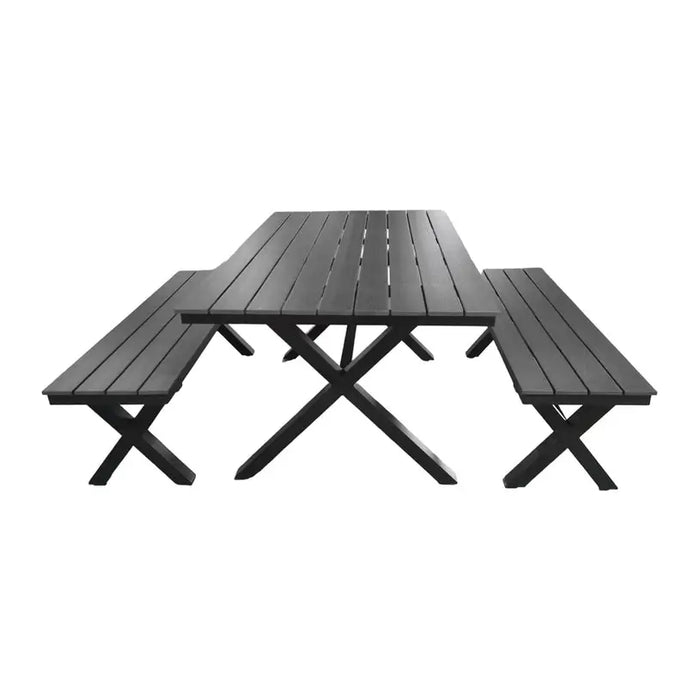 ГРАДИНСКИ БИРЕН КОМПЛЕКТ POLYWOOD HD HD-9992 - Комплекти<<<Градински мебели<<<Градина<<<Praktiker