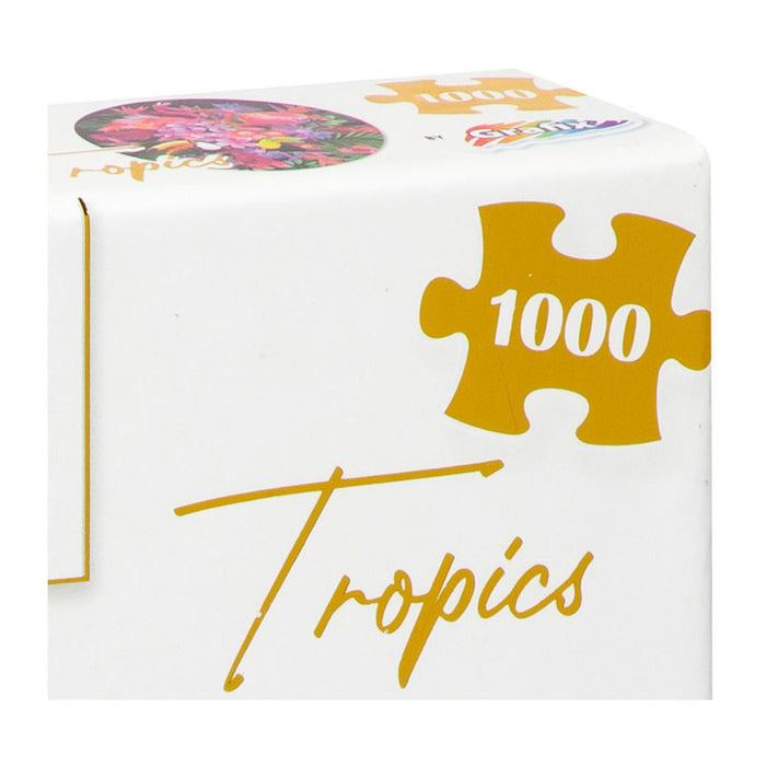 GRAFIX ROUND TROPICAL PUZZLE 1000 PIECES