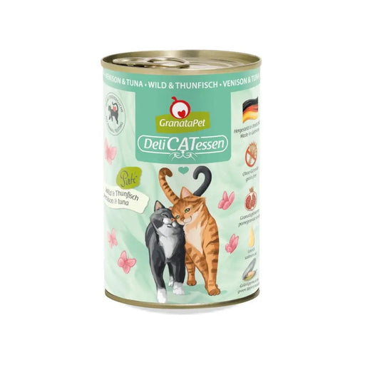 GRANATAPET DeliCATessen Venison and tuna - wet cat food - 400g - Wet foodDLK-KAM<<<For the catDLK<<<ActionPL