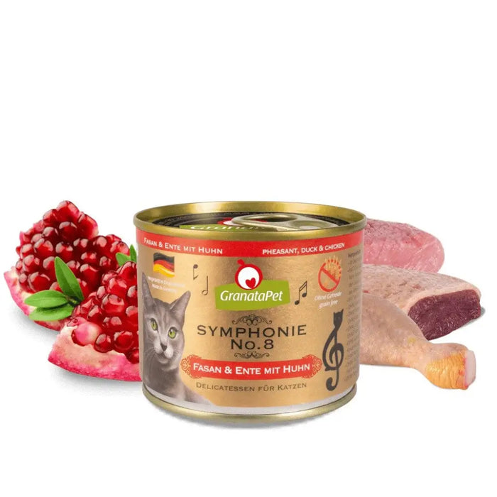 GRANATAPET Symphonie No.8 Pheasant and duck with chicken - wet cat food - 200g - Wet foodDLK-KAM<<<For