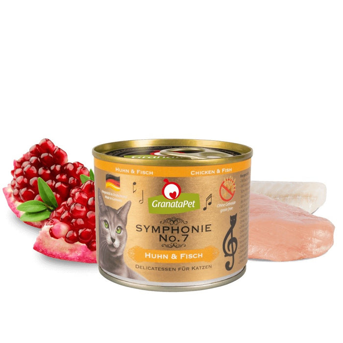 GRANATAPET Symphonie  No.7 Chicken and fish - wet cat food - 200g