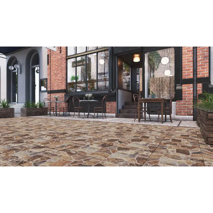 GRANITE GRES KAI CASTRO BROWN 45X45 CM - Гранитогрес<<<Плочки и лайстни<<<Подови и стенни