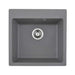 GRANITE KITCHEN SINK 5050 INTER CERAMIC SQUARE 50X50X20 CM GRAY - Кухненски мивки<<<Кухненски мивки<<<Кухня<<<Praktiker