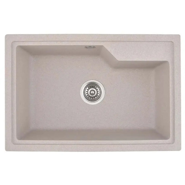 GRANITE KITCHEN SINK 8315 RECTANGULAR INTER CERAMIC 68X45X22 CM SAND - Кухненски мивки<<<Кухненски