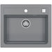 GRANITE KITCHEN SINK ALVEUS ATROX 30 59X50X19.5 CM. GRAY - Кухненски мивки<<<Кухненски