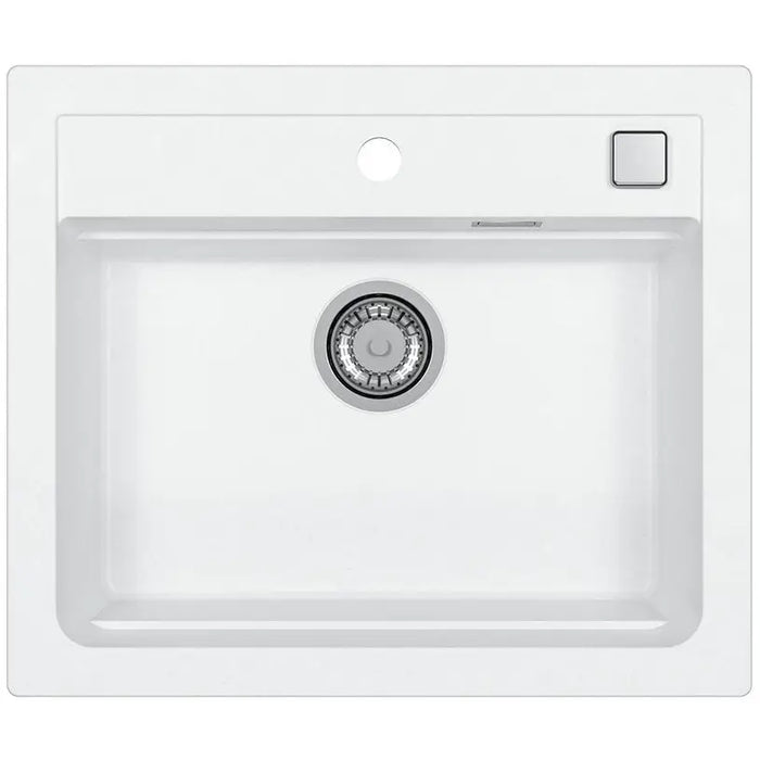 GRANITE KITCHEN SINK ALVEUS ATROX 30 59X50X19.5 CM. WHITE - Кухненски мивки<<<Кухненски