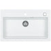 GRANITE KITCHEN SINK ALVEUS ATROX 40 79X50X19.5 CM. WHITE - Кухненски мивки<<<Кухненски
