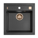 GRANITE KITCHEN SINK ALVEUS FORMIC 20 52X50X20 CM. BLACK - Кухненски мивки<<<Кухненски мивки<<<Кухня<<<Praktiker