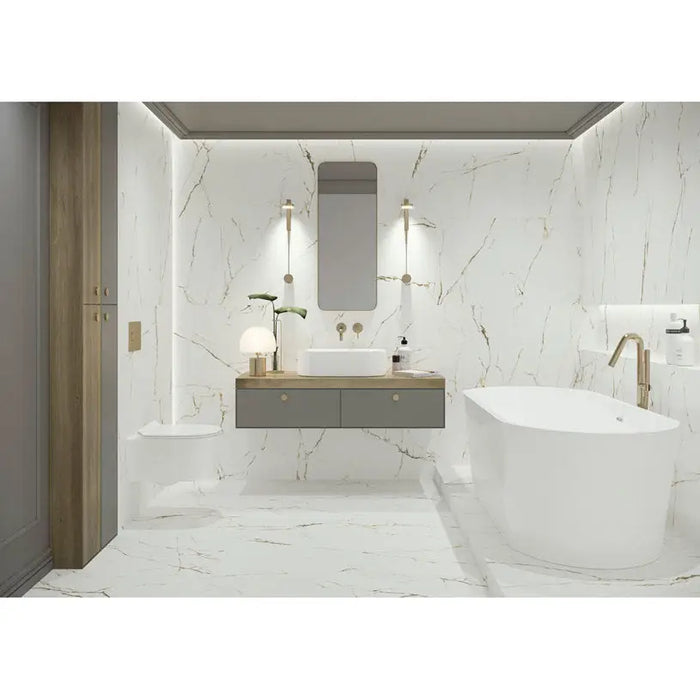 GRANITOGRES CERRAD KLARO WHITE 59.7X119.7 CM - Гранитогрес<<<Плочки и лайстни<<<Подови и стенни