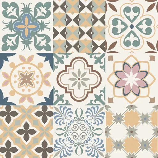 GRANITOGRES CERSANIT PATCHWORK MULTICOLOR 59.8X59.8 - Гранитогрес<<<Плочки и лайстни<<<Подови и стенни
