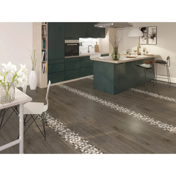 GRANITOGRES KAI BERGEN BROWN 15X90 CM - Гранитогрес<<<Плочки и лайстни<<<Подови и стенни