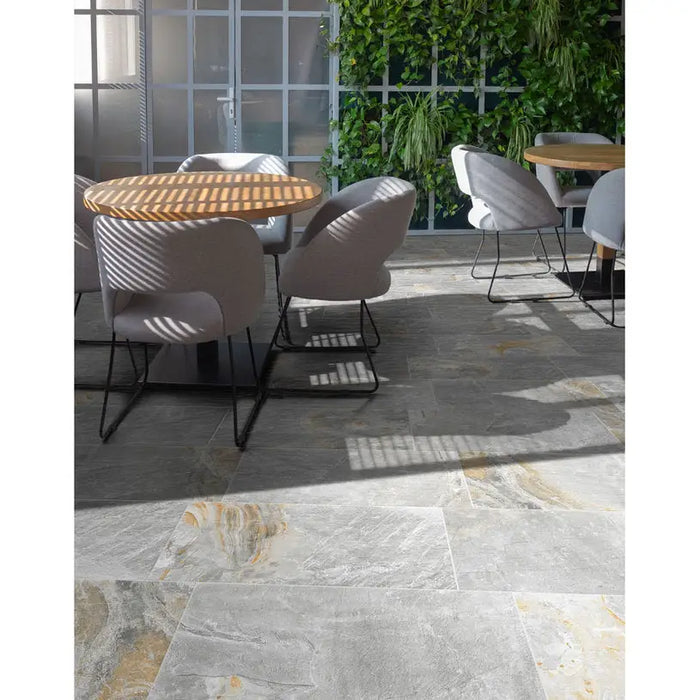 GRANITOGRES KEROS ARDESIA ACERO 30X60 CM - Гранитогрес<<<Плочки и лайстни<<<Подови и стенни