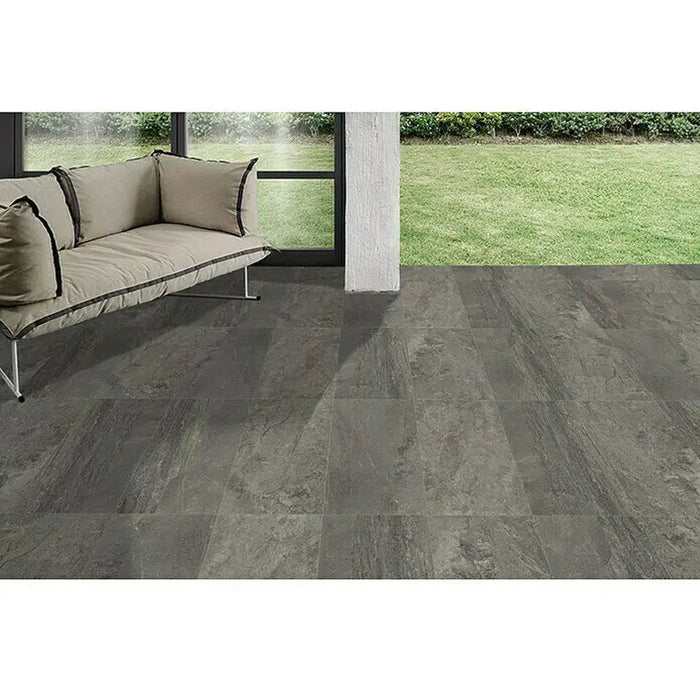 GRANITOGRES MOMASTELA ROCCIA ANTRACITE 31X62 CM - Гранитогрес<<<Плочки и лайстни<<<Подови и стенни