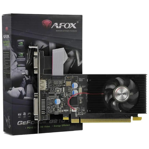 Graphics card Afox AF210-1024D2LG2 1 GB RAM GEFORCE G210 - Графични карти<<<Компютър Мрежи и компоненти<<<Компютри|