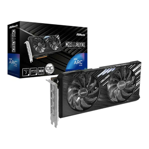 Graphics card ASRock A750 CHALLENGER SE 8GB OC ARC A750 GDDR6 - Графични карти<<<Компютър Мрежи и