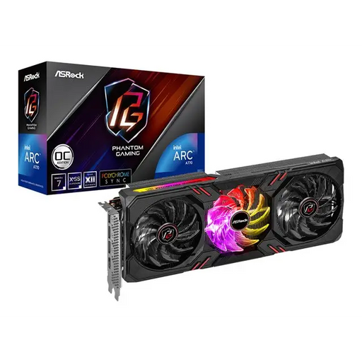 Graphics card ASRock A770 PG 16GO 16 GB GDDR6 - Гейминг видеокарти<<<Гейминг компоненти<<<Гейминг<<<ALSO&&&Graphics