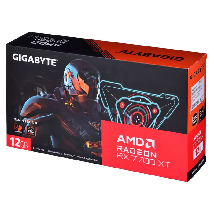 Graphics card GIGABYTE Radeon RX 7700 XT GAMING OC 12GB - Видео карти<<<Компютърни компоненти<<<ValiAPI