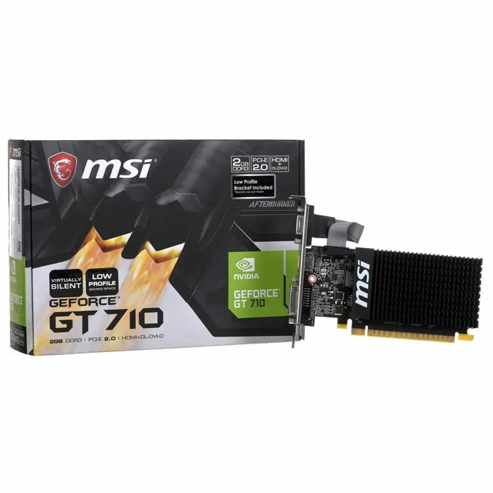Graphics card MSI NVIDIA GeForce GT 710 GDDR3 - Компютър Мрежи и компоненти<<<Компютри| Електроника<<<BigBuy&&&Графични