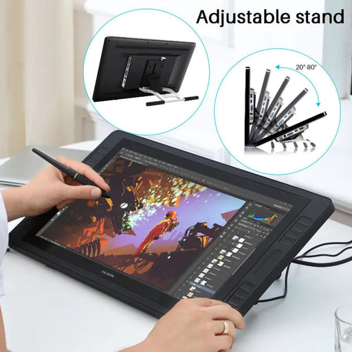 Graphics tablets and pens Huion Kamvas Pro 20 - Графични карти<<<Компютър Мрежи и компоненти<<<Компютри|