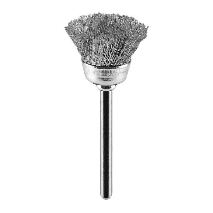 SET OF STEEL WIRE BRUSHES 3 PIECES GRAPHITE 55H066