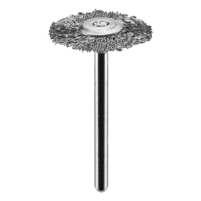 SET OF STEEL WIRE BRUSHES 3 PIECES GRAPHITE 55H066