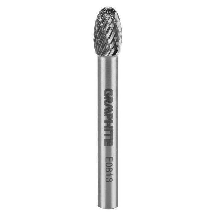 CARBIDE OVAL MILLER FOR METAL 8X13 MM GRAPHITE 55H364
