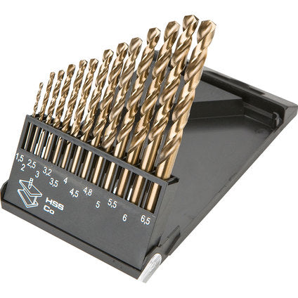 DRILL SET FOR METAL GRAPHITE 13 PCS