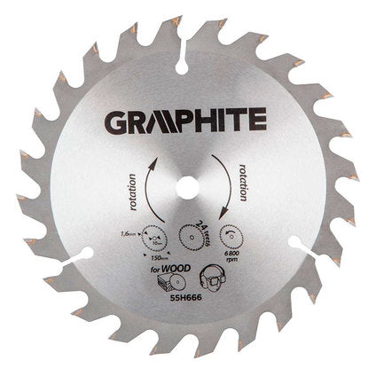 CIRCULAR DISC 150X10MM GRAPHITE